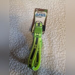 pet dog safety collar, adjustable, hi-viz, 20" Neon Green/Yellow